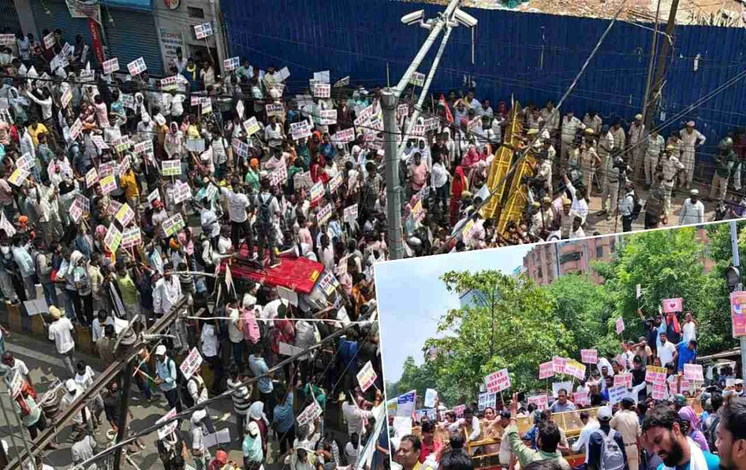 Patna Protest: Candidates Demand STET, BTET, and Librarian Exam Dates