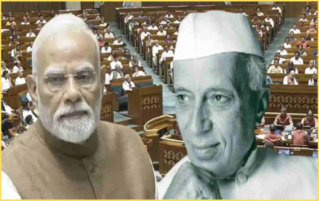 PM Modi ने पंडित जवाहरलाल नेहरू पर बोला हमला: सिंधु जल समझौते पर जताई आपत्ति