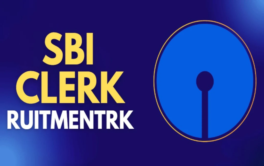 SBI Clerk Recruitment 2025: Apply Online Now!