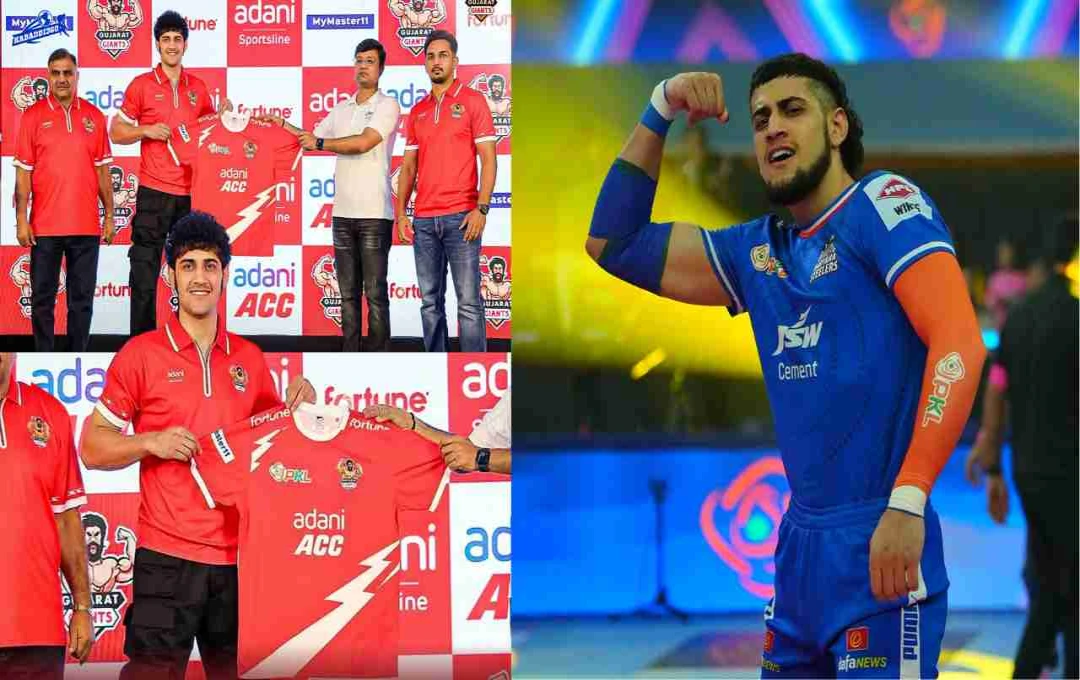 প্রো কবাডি লিগে গুজরাট জায়ান্টসের অধিনায়ক মহম্মদরেজা শাদলুই