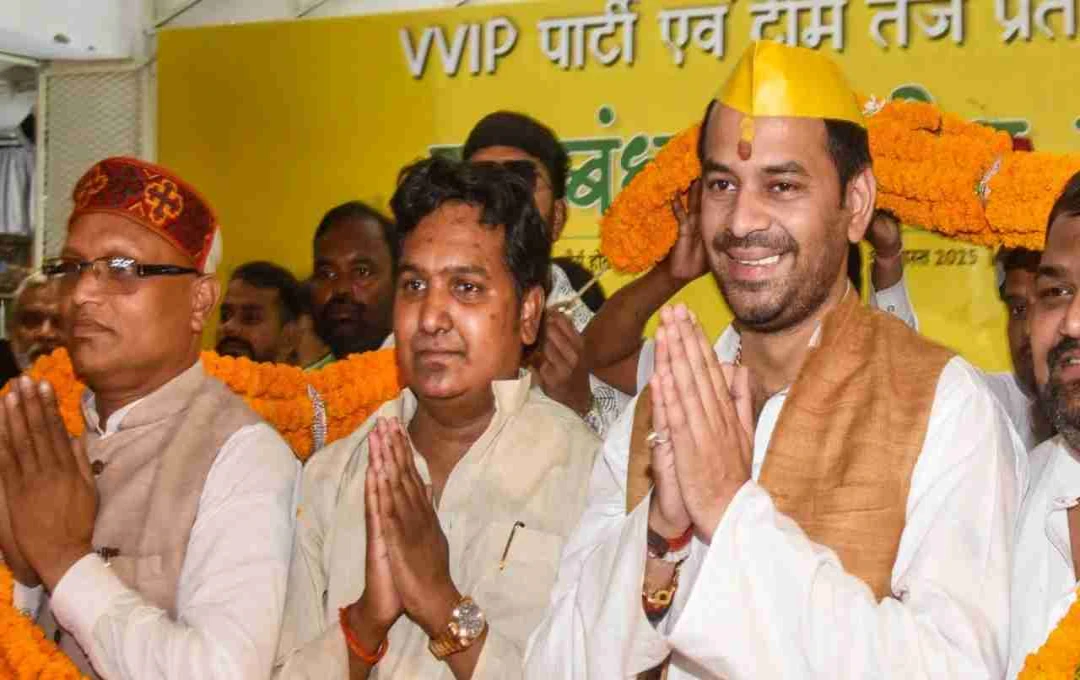 Tej Pratap Yadav Accuses 'Jaichand' of Fleeing Bihar, Targets Akash Yadav