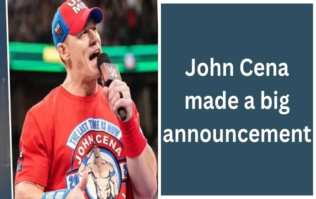 John Cena Announces Retirement Match: Set for December 13th on Saturday Night's Main Event