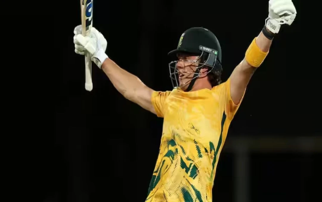 SA vs AUS 2nd T20: युवा बल्लेबाज डेवाल्ड ब्रेविस का धमाका, 41 गेंदों में शतक ठोककर रचा इतिहास