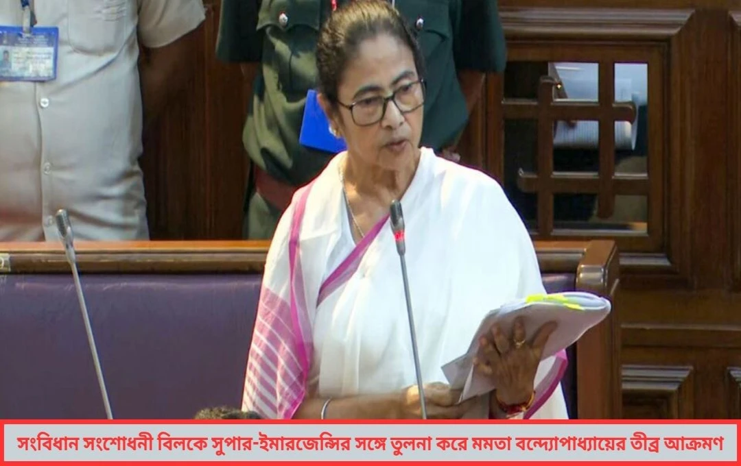 কালো বিল না কালো দিন সংবিধান সংশোধনী নিয়ে বিস্ফোরক মমতা বন্দ্যোপাধ্যায়