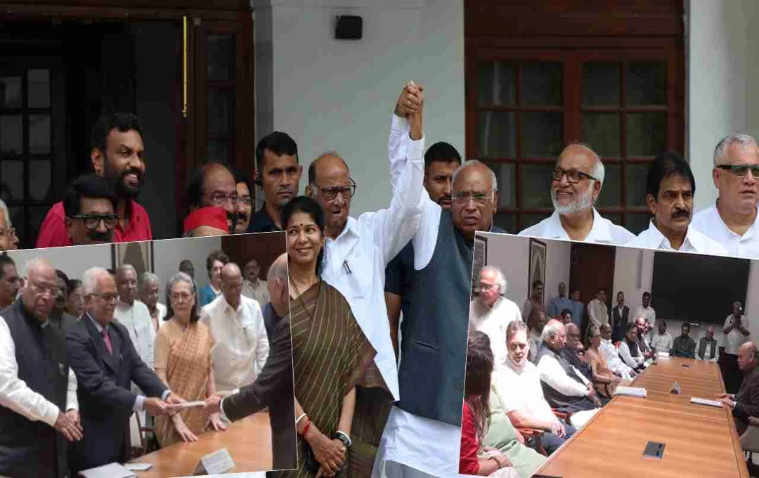 INDIA ब्लॉक उम्मीदवार सुदर्शन रेड्डी ने उपराष्ट्रपति पद के लिए भरा पर्चा, एनडीए से होगा सीधा मुकाबला