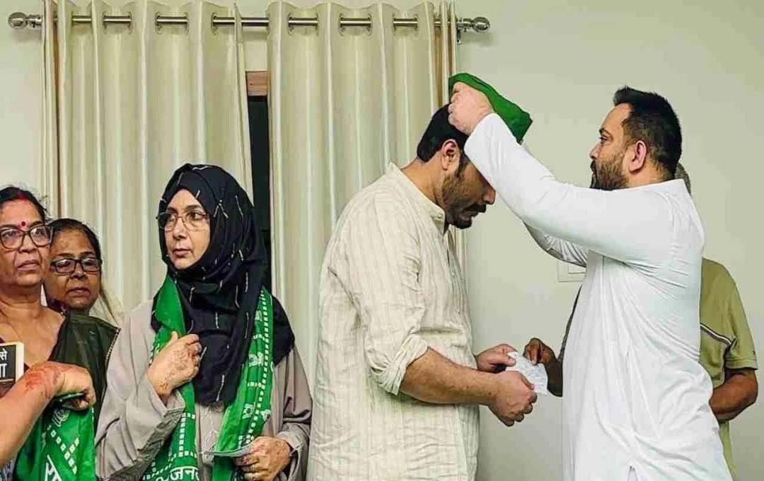 Bihar Politics: शहाबुद्दीन के बेटे ओसामा शहाब रघुनाथपुर से लड़ेंगे चुनाव, हरिशंकर यादव ने सौंपी सीट, आरजेडी ने दी हरी झंडी