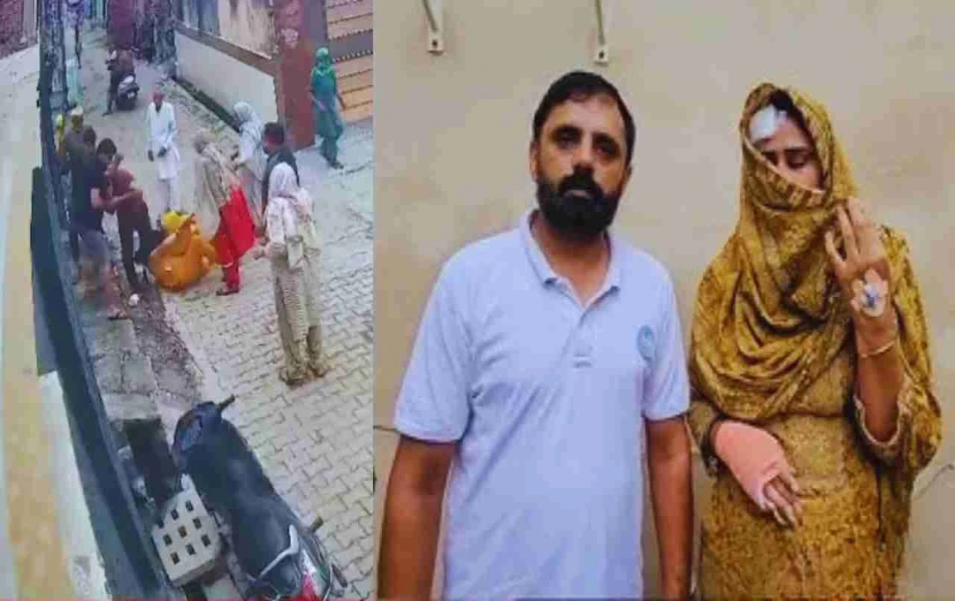 পানিপথে সিসিটিভি ক্যামেরা লাগানোকে কেন্দ্র করে দম্পতিকে মারধর, লুটপাট