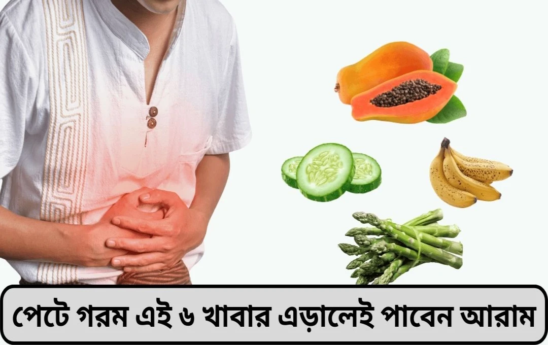 পেটে জ্বলন ও গরমের সমস্যা খাওয়ার অভ্যাসেই মূল কারণ