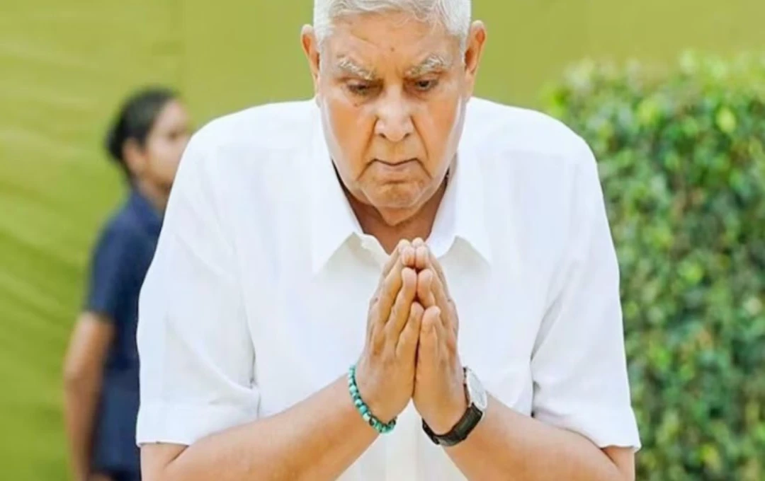 জগদীপ ধনখড় ‘নিখোঁজ’ পদত‍্যাগের এক মাস পরেও প্রাক্তন উপরাষ্ট্রপতির রহস্যময় অন্তর্ধান