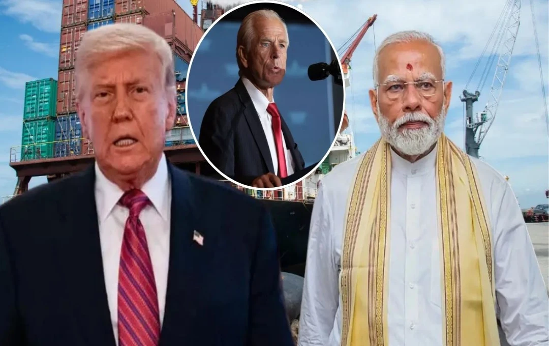 ट्रंप के सलाहकार ने भारत को कहा 'टैरिफ के महाराज'? रूसी तेल खरीद पर बढ़ा विवाद