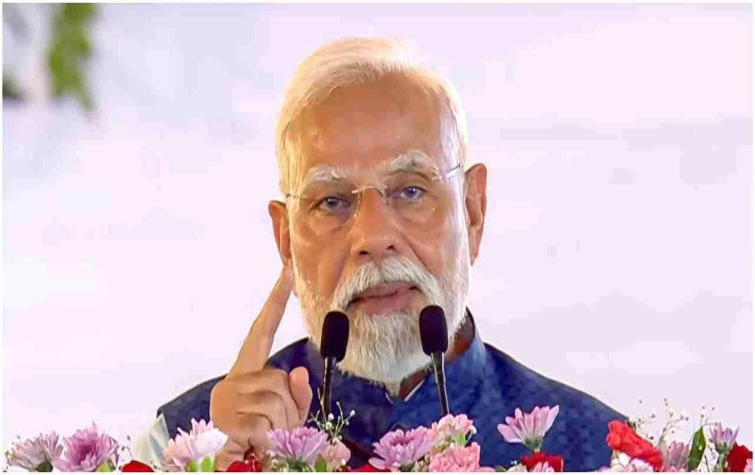 PM मोदी ने गया में किया विकास परियोजनाओं का उद्घाटन, बोले- भ्रष्टाचारी जेल में होगा और कुर्सी भी जाएगी