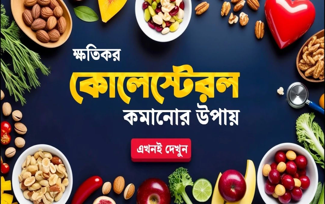 কোলেস্টেরল শুধু ওষুধই যথেষ্ট নয়