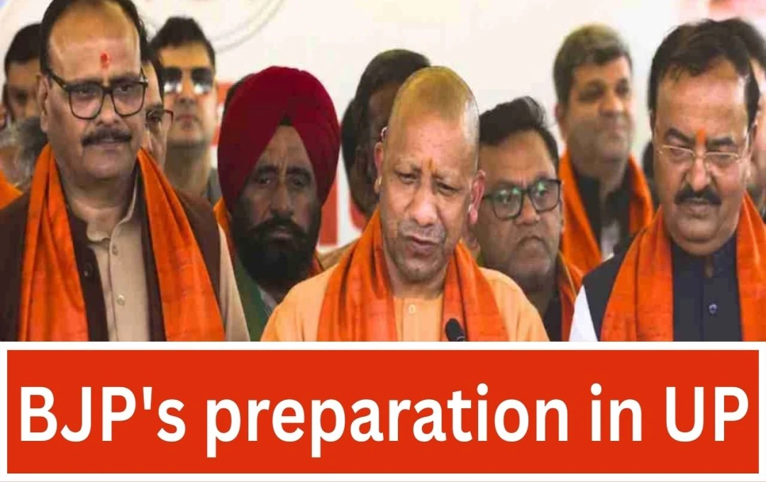 BJP Gears Up for 2027 UP Elections with Targeted Strategies for Lost and Won Seats