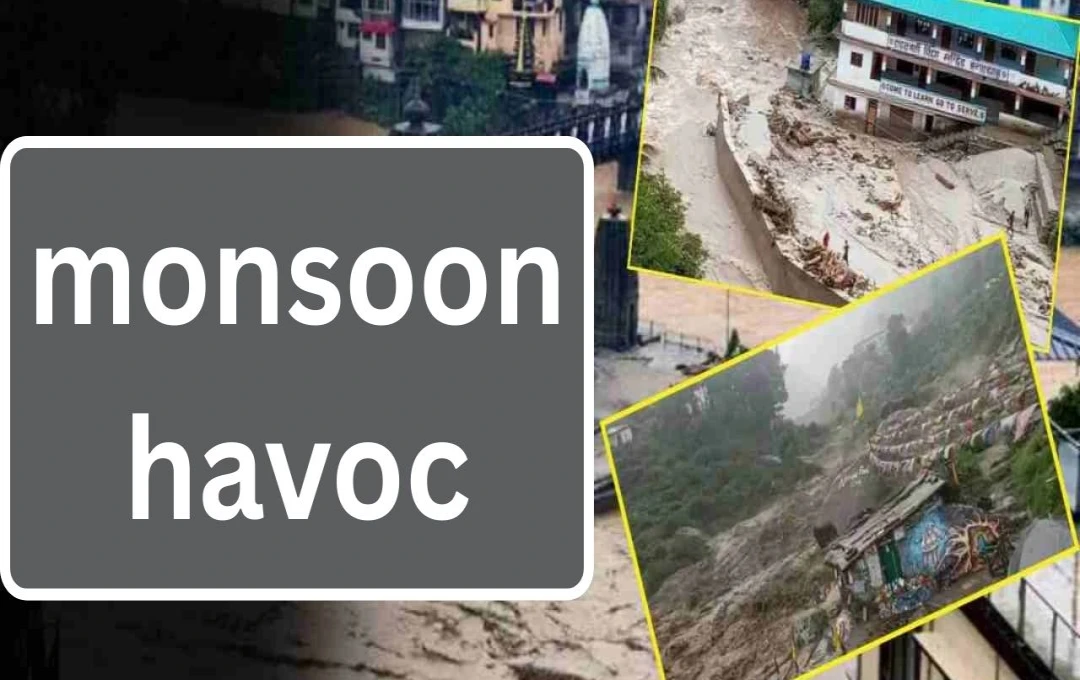 Himachal Pradesh Grapples with Devastating Impact of Monsoon Rains and Landslides