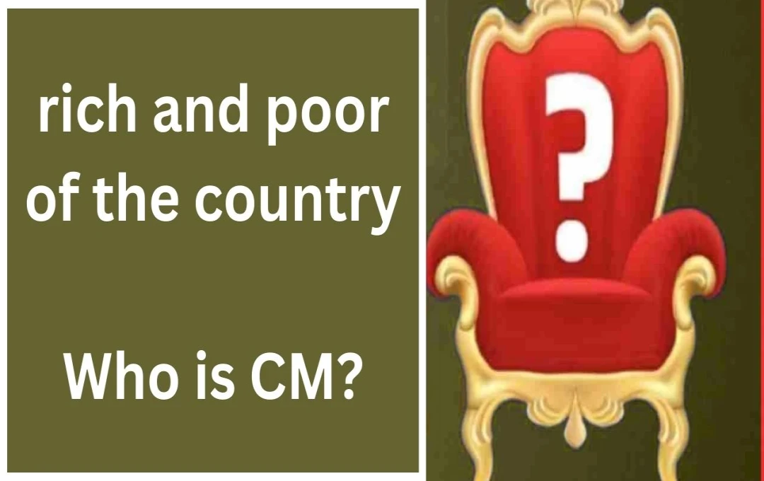 Richest and Poorest Chief Ministers of India: An Asset Analysis