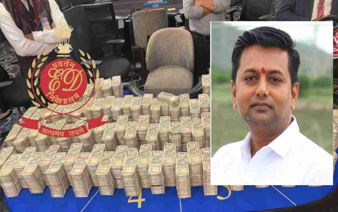 कांग्रेस विधायक केसी वीरेंद्र पर ED का शिकंजा, ऑनलाइन गेमिंग में 12 करोड़ कैश और ज्वेलरी जब्त