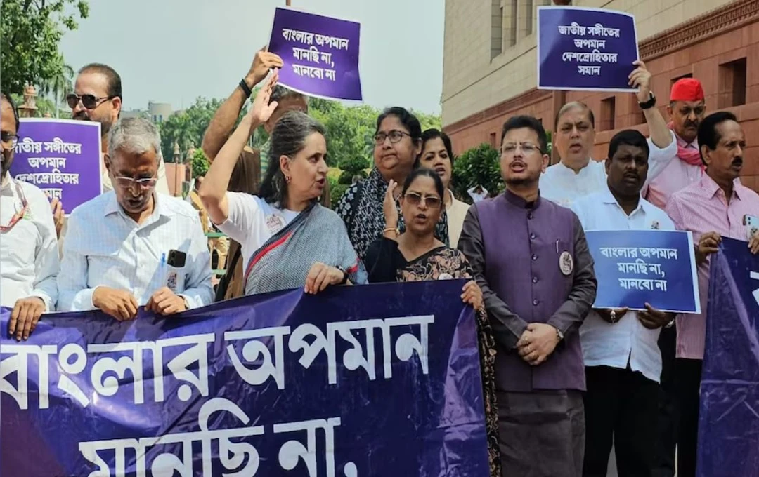 TMC: কালো বিলের প্রতিবাদে সংসদে তৃণমূলের বিক্ষোভ বিজেপি-কমিশনের বিরুদ্ধে তোপ