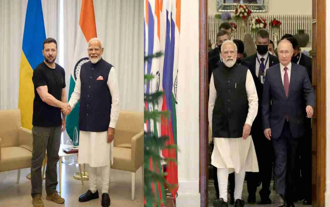 अमेरिका-रूस तनाव के बीच भारत का बढ़ा कूटनीतिक दबदबा, पुतिन-जेलेंस्की आएंगे भारत