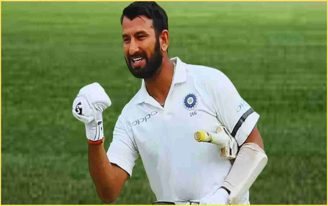 चेतेश्वर पुजारा ने लिया क्रिकेट से संन्यास, टेस्ट टीम की 'दीवार' ने कहा अलविदा