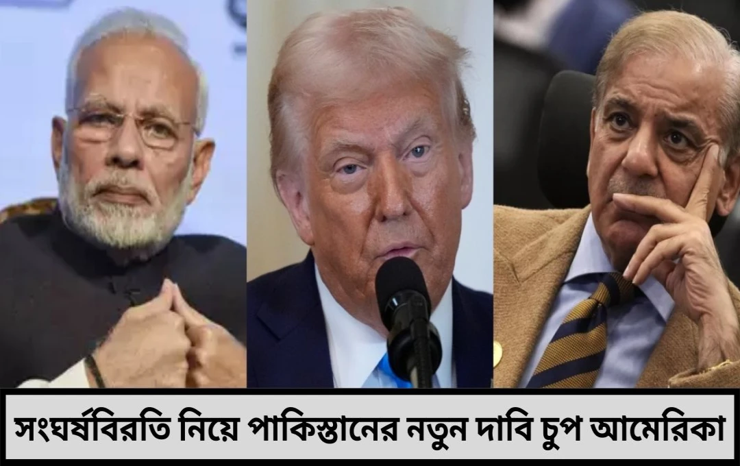 পাকিস্তানের নতুন দাবি চুপ আমেরিকা