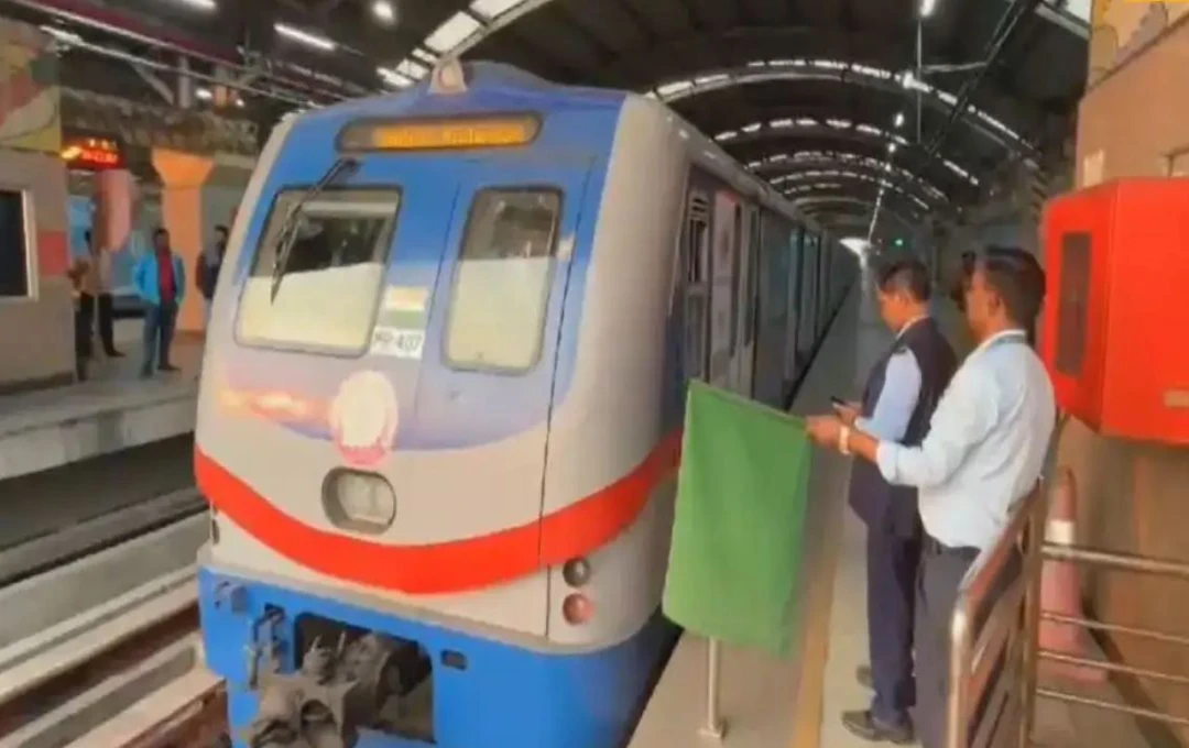 নোয়াপাড়া–বিমানবন্দর মেট্রো যাত্রা শুরু সোমবার থেকেই