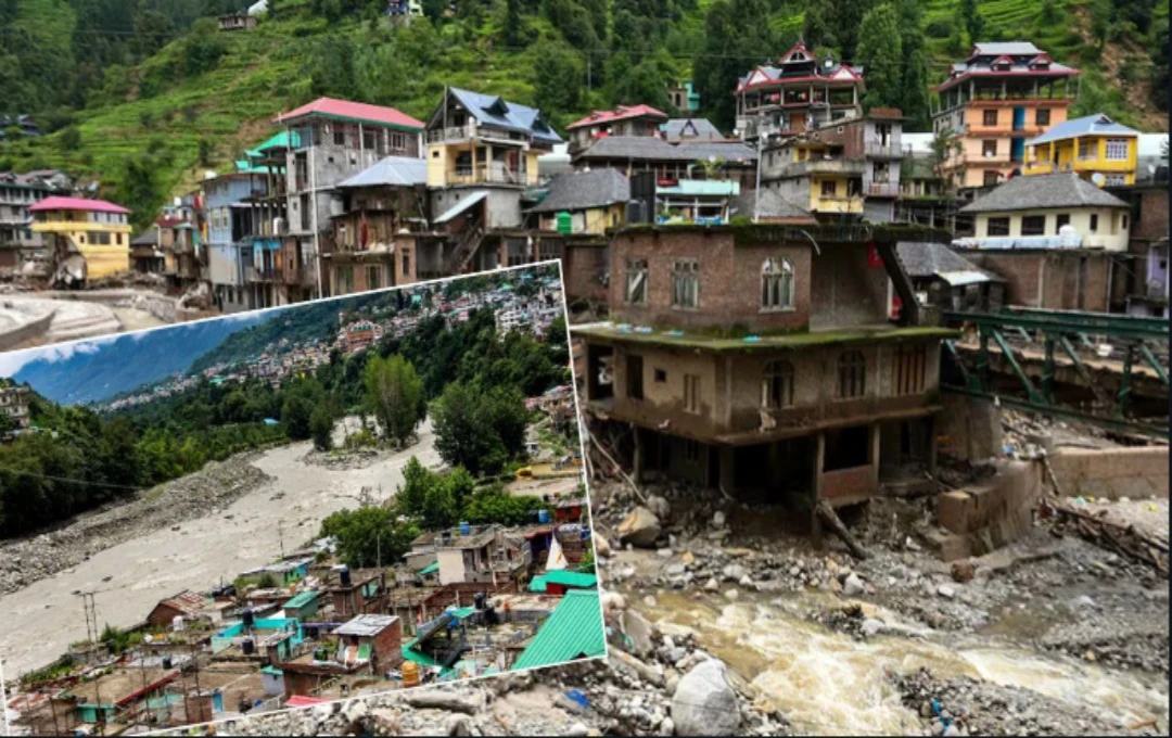 हिमाचल प्रदेश में भारी बारिश से जनजीवन प्रभावित, सड़कों पर यातायात ठप