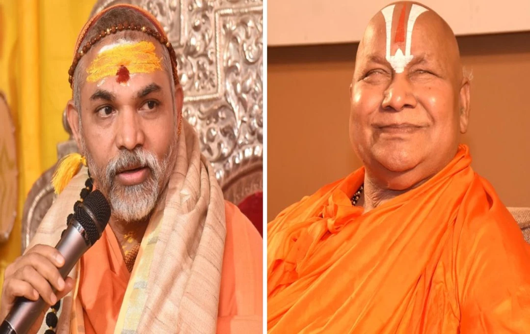 প্রেমানন্দ মহারাজের সংস্কৃত জ্ঞান নিয়ে বিতর্ক: রামভদ্রাচার্যের সমালোচনা করলেন শঙ্করাচার্য অবিমুক্তেশ্বরানন্দ