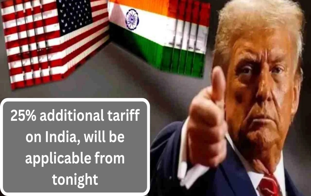 US Imposes 50% Tariff on Indian Goods Amid Trade Tensions