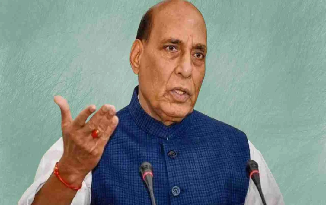Rajnath Singh Warns Pakistan: India Will Not Compromise on Security