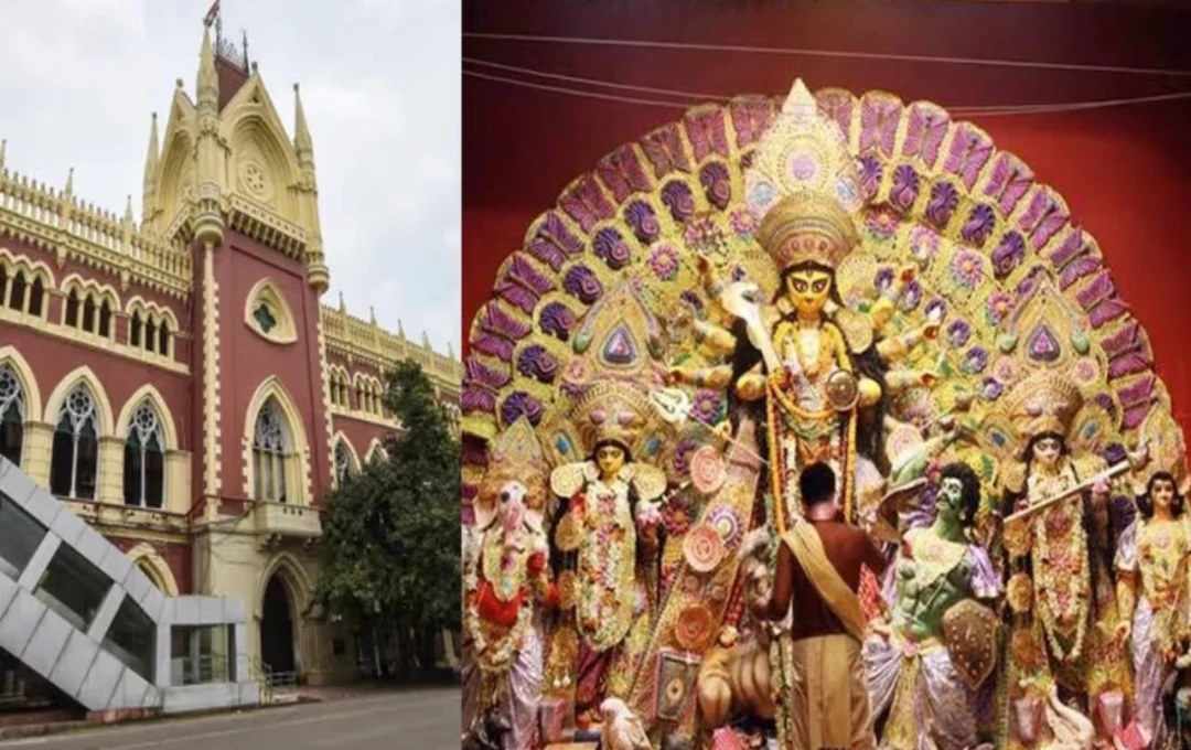দুর্গাপুজোর অনুদান হাইকোর্টের ৪৮ ঘণ্টার হলফনামা ডেডলাইন
