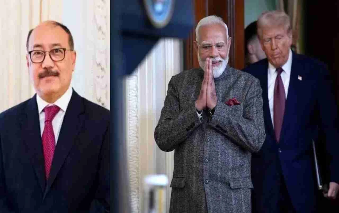 মোদী-ট্রাম্পের বন্ধুত্বে আমেরিকার শুল্ক থেকে ছাড় পেতে পারে ভারত: হর্ষ বর্ধন শ্রিংলা