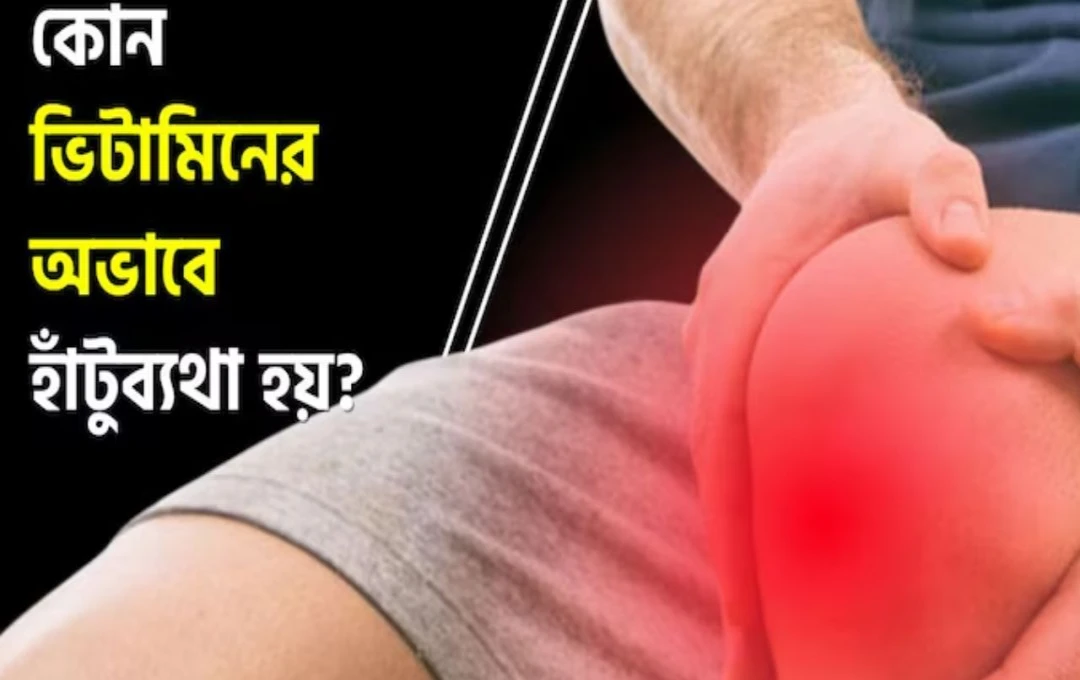 হাঁটুব্যথা ও ভিটামিন কোন ঘাটতি মারাত্মক সমস্যা ডেকে আনে জানুন প্রতিরোধের উপায়