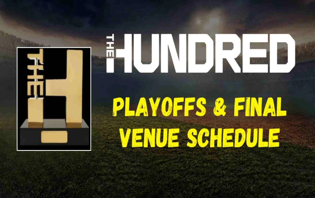 The Hundred 2025: फाइनल और एलिमिनेटर की तारीख हुई घोषित, तीन टीमों को मिला है प्लेऑफ का टिकट