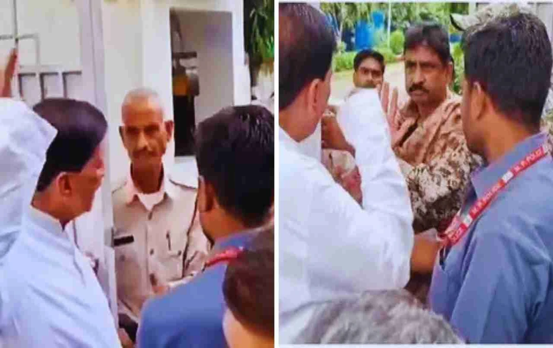 Madhya Pradesh MLA Accused of Assaulting Collector Over Fertilizer Distribution Dispute