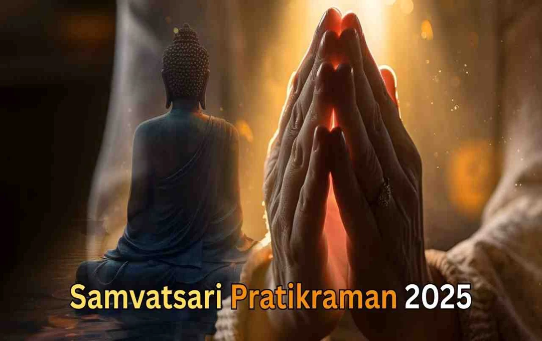 Jainism Observes Samvatsari Pratikraman: A Ritual of Penance and Forgiveness