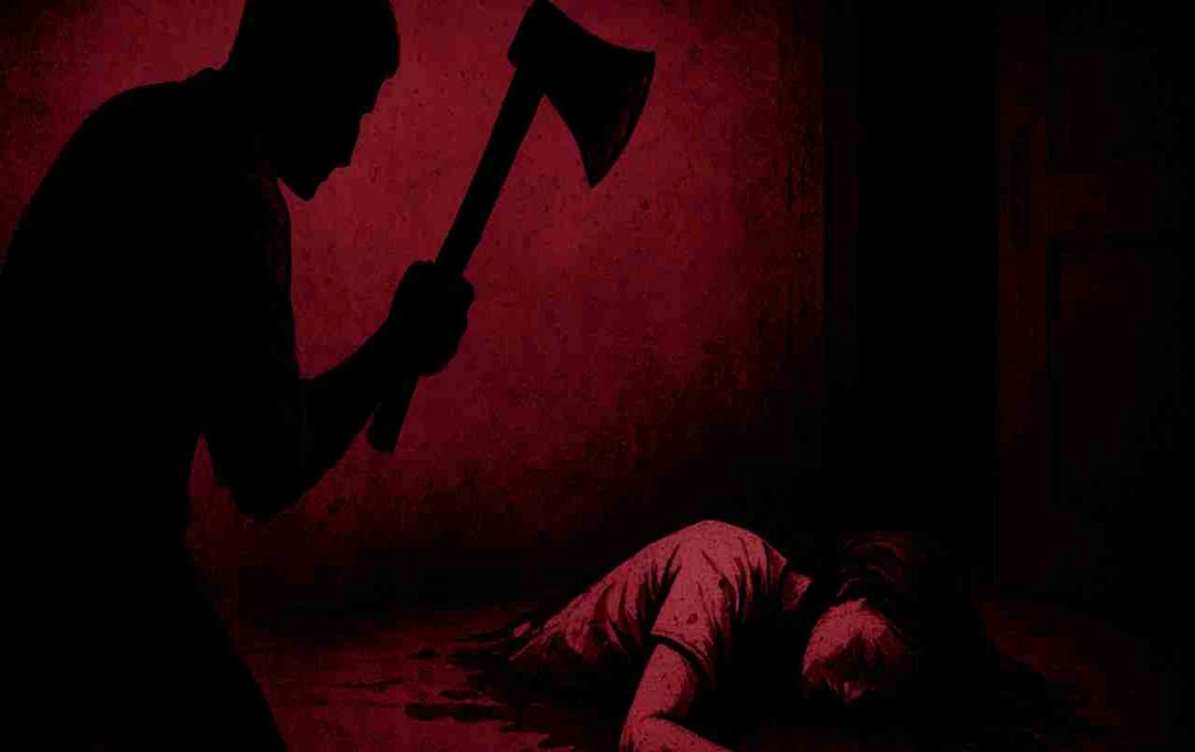 Son Murders Mother with Axe in Chhattisgarh, Appears Mentally Unstable