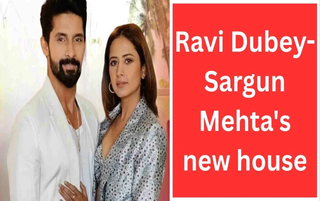 Ravi Dubey and Sargun Mehta Unveil 'Saubhagya', Their Dream New Home, with Ganpati Celebration