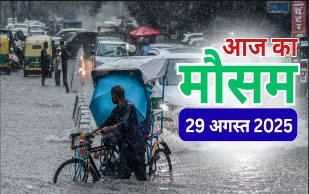 देश में मानसून फिर सक्रिय: दिल्ली से लेकर मध्य प्रदेश तक भारी बारिश का अलर्ट, पढ़ें आज का मौसम अपडेट 