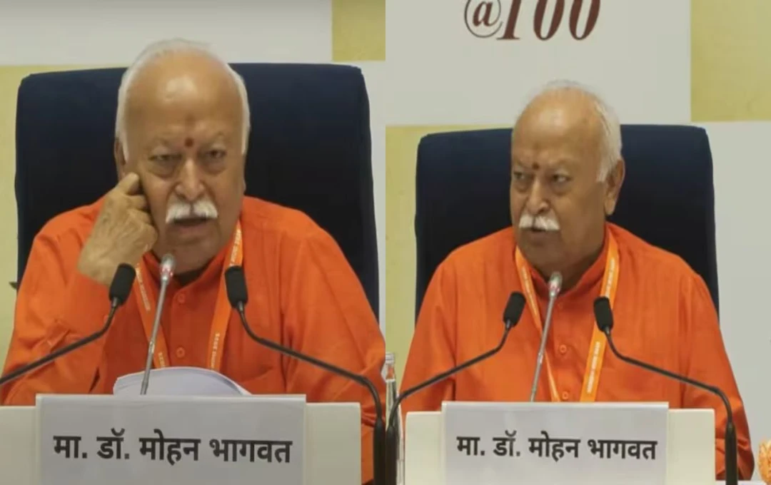 RSS Chief Mohan Bhagwat Outlines Views on Leadership, Population, Reservation, and National Identity