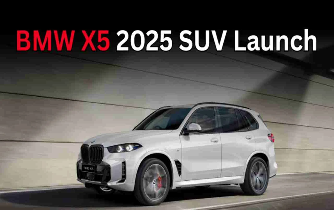 BMW Launches New 2025 X5 SUV in India, Starting at ₹1.02 Crore