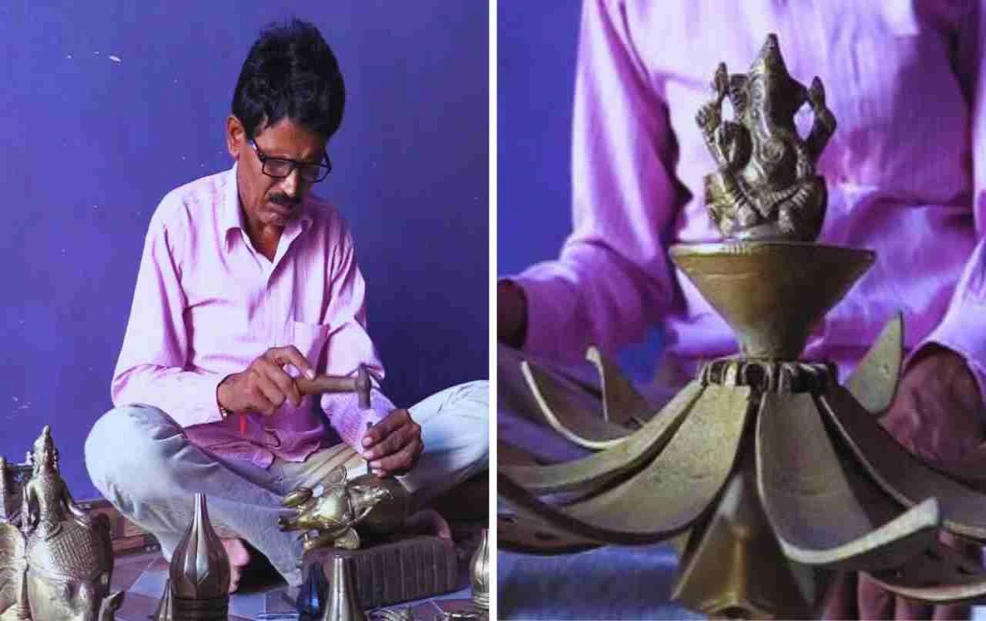 मनोमन सोनी रियाद में पेश करेंगे पीतल की कारीगरी, भारत की कला को अंतरराष्ट्रीय मंच पर मिलेगी पहचान 