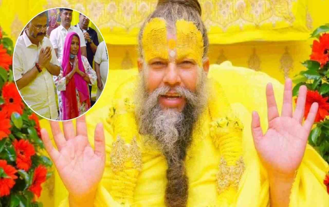 Premanand Maharaj से मिले पूर्व DGP प्रशांत कुमार, दुख साझा कर लिया आध्यात्मिक मार्गदर्शन