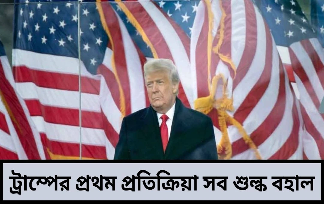 ট্যারিফকে অবৈধ ঘোষণা মার্কিন আপিল আদালতের বড় ধাক্কা ট্রাম্পের কী বললেন সাবেক প্রেসিডেন্ট
