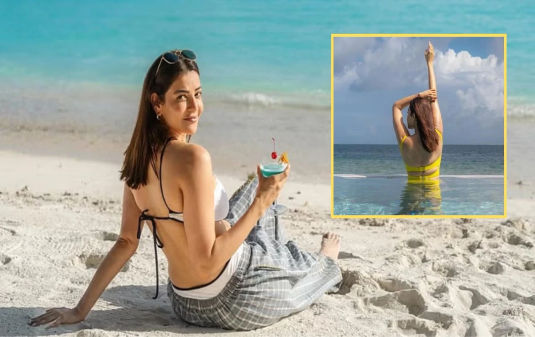 मालदीव वेकेशन में Kajal Aggarwal का ग्लैमरस अंदाज़, रामायण में निभा रही हैं ‘मंदोदरी’ का किरदार