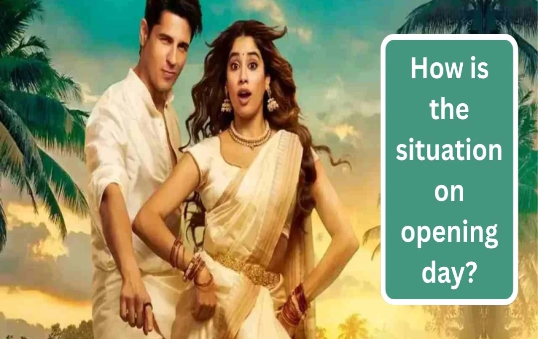 Siddharth Malhotra and Janhvi Kapoor's 'Param Sundari' Makes Strong Box Office Debut, Earning ₹7.25 Crore on Day 1
