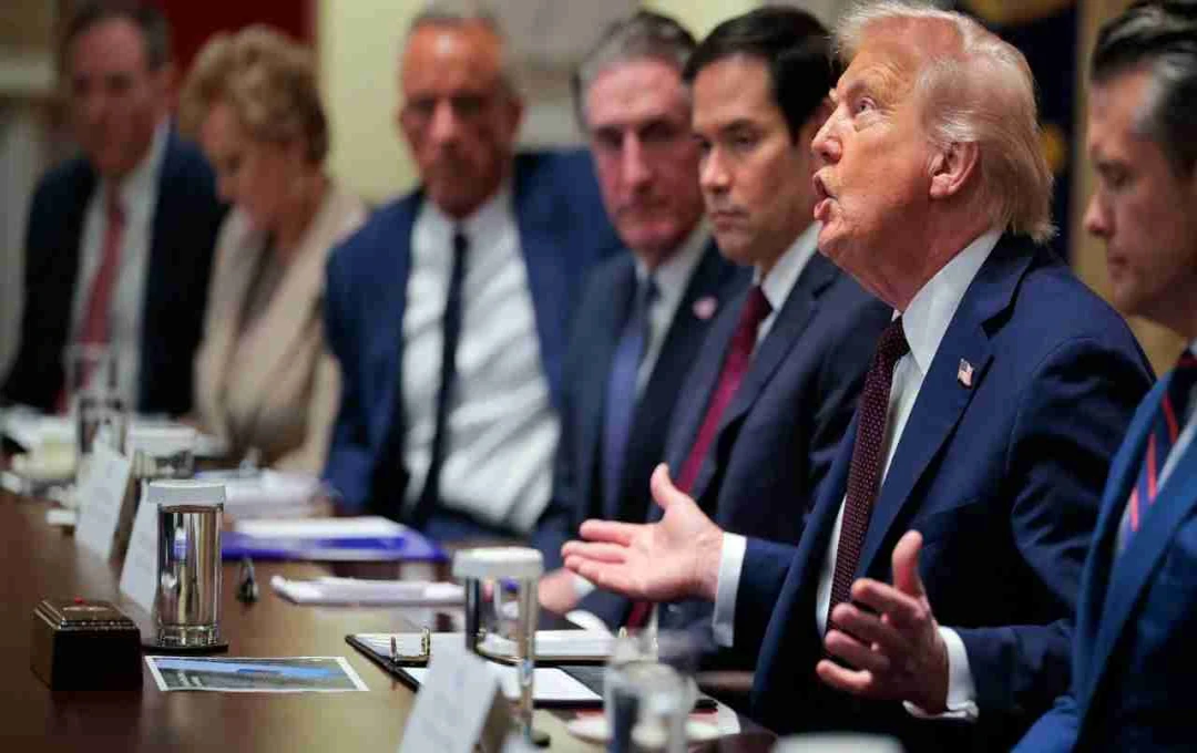 Trump's Cabinet Meeting Dominated by Flattery, Former Press Secretary Calls it 