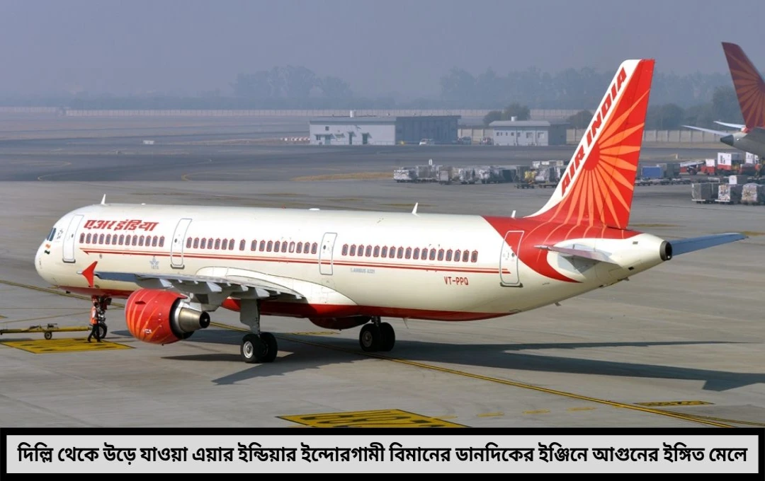 এয়ার ইন্ডিয়া বিমানে আগুন আতঙ্ক সাতসকালেই বড়সড় দুর্ঘটনার হাত থেকে রক্ষা পেলেন শতাধিক যাত্রী