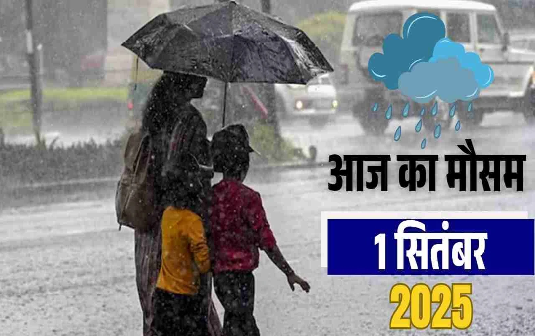  देशभरात मुसळधार पावसाचा इशारा: अनेक राज्यांमध्ये अलर्ट जारी