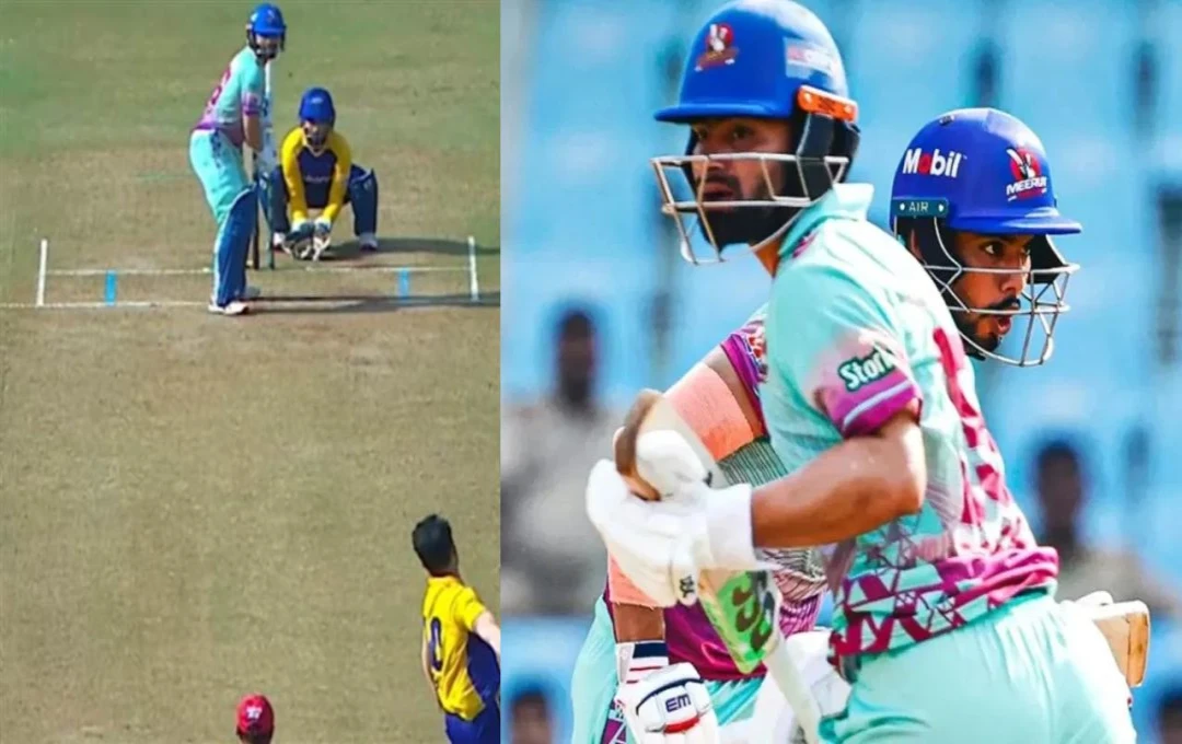 Rinku Singh's Explosive 37* Off 12 Balls Seals UP T20 League Victory for Meerut Mavericks