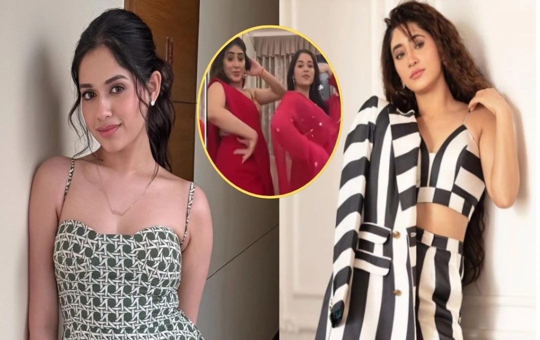 জান্নাত জুবায়ের ও শিবাঙ্গী জোশীর নতুন নাচের ভিডিও ভাইরাল, ভক্তদের মন জয়